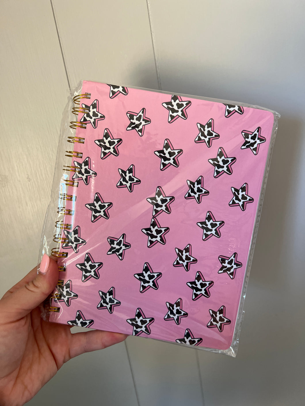 Pink Star Notebook